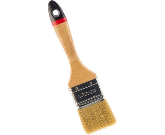 Кисть Суприм (флейцевая, натуральная щетина, деревянная рукоятка) 50мм Biber 31134 тов-002017 