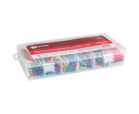 Набор EKF PROxima ТУТ, нг бокс 5 цветов, разного диаметра 100мм, 105шт. tut-n-5-r 