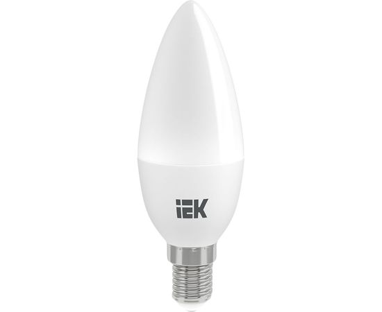 Лампа IEK LED C35 свеча 5 Вт 230 В 3000К E14 LLE-C35-5-230-30-E14 