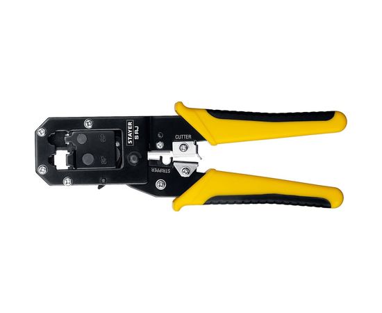 Универсальный кримпер Stayer Professional RJ45, RJ11/RJ12 22652 