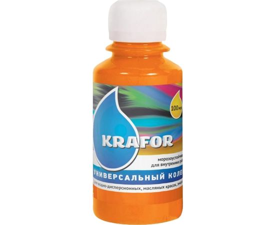 Универсальный колер Krafor №26 апельсин 0.1 л 32170 