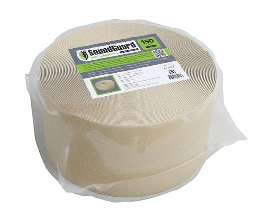 Демпферная виброгасящая лента SoundGuard Эко ВиброЛента (20 м, 150 мм, 3,5 мм) 211225 