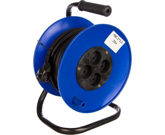 Удлинитель на катушке Калибр 25м (2х2,5) 217125 