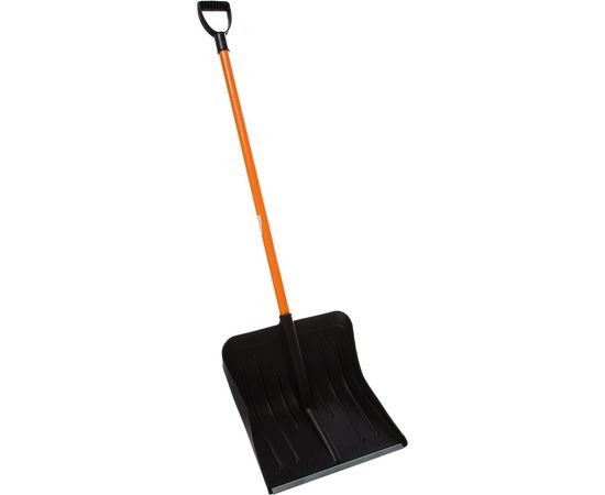 Снеговая лопата Gigant Метелица в сборе с алюминиевым черенком и V-обр ручкой 430х490 GWD12 (Россия) 