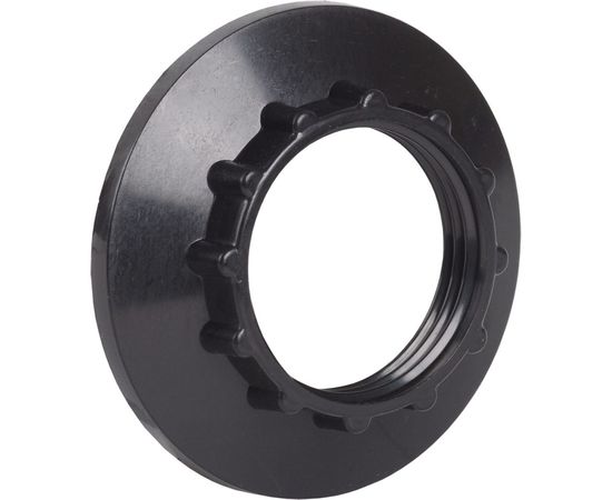 Абажурное кольцо IEK КП14-К01, пластик, Е14, черный, индивидуальный пакет EKP20-02-02-K02 