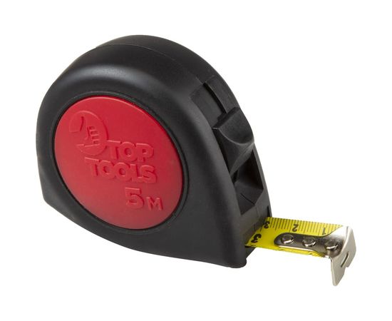 Рулетка Top Tools стальная лента с кнопкой паузы 5 м x 19 мм 27C315 – изображение 4