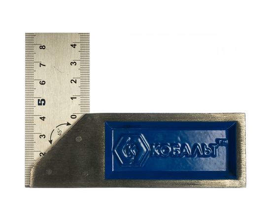 Столярный угольник 400мм, нерж.сталь, чугунное основание КОБАЛЬТ 243-448 – изображение 2