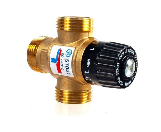 Термостатический смесительный клапан STOUT G 1” M SVM-0120-164325 – изображение 3
