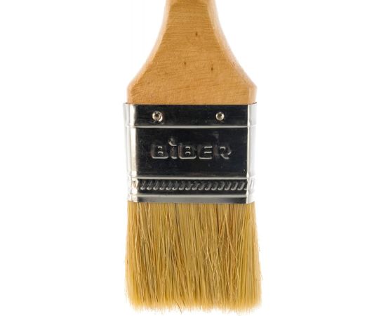 Кисть Суприм (флейцевая, натуральная щетина, деревянная рукоятка) 50мм Biber 31134 тов-002017 – изображение 2