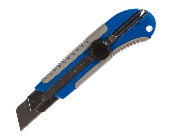 Нож ЭКСПЕРТ с выдвижными лезвиями 25мм ЗУБР 09175 – изображение 2