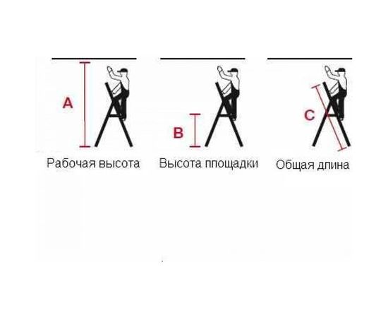 Стремянка, анодированные боковины Krause MONTO SECURO, 6 ступеней 126443 – изображение 7