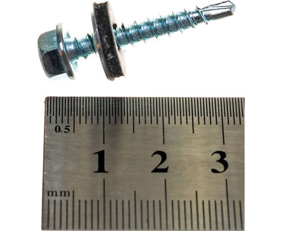 Кровельный саморез Daxmer 4,8х29 цинк 250шт 06944 – изображение 2