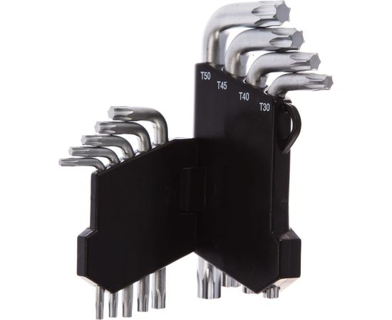 Набор Г-образных ключей торкс T10-T50 9шт JTC 5354 – изображение 4