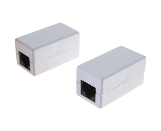 Кабельный соединитель RJ45-RJ45 (8P8C), Кат.5e Класс D, 100МГц, неэкранированный, белый, 10шт NETLAN EC-UCB-55-UD2-WT-10 – изображение 2