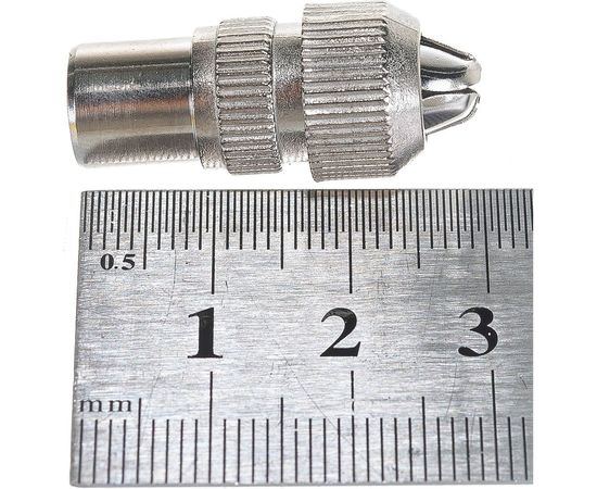 Антенный штекер DORI металл 1 шт. в блистере 2320 – изображение 2