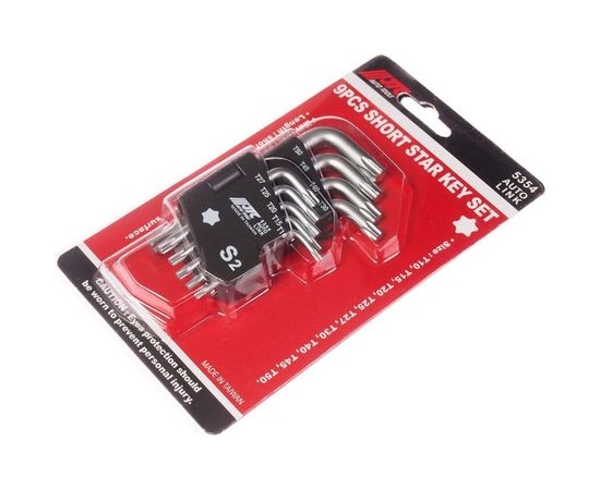 Набор Г-образных ключей торкс T10-T50 9шт JTC 5354 – изображение 3