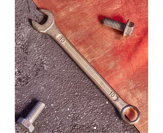 Гаечный комбинированный ключ REXANT 10 мм 12-5805-2 – изображение 4