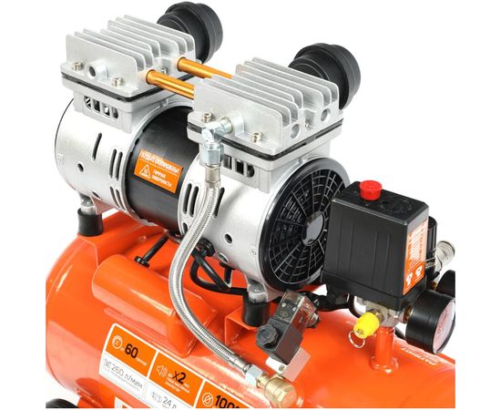 Поршневой безмасляный компрессор PATRIOT WO 24-260S 525301921 – изображение 4