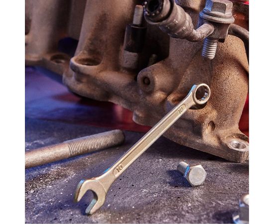 Гаечный комбинированный ключ REXANT 10 мм 12-5805-2 – изображение 3