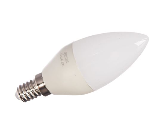 Светодиодная лампа LED E14 6.5W 4100К Gauss Candle 103101207 