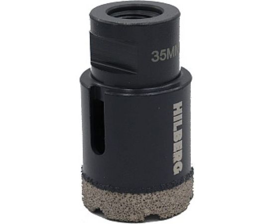 Коронка алмазная по керамике и керамограниту Super Hard (35 мм; M14) Hilberg HH635 