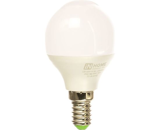 Светодиодная лампа IN HOME LED-ШАР-VC 8Вт 230В Е14 4000К 600Лм 4690612020556 