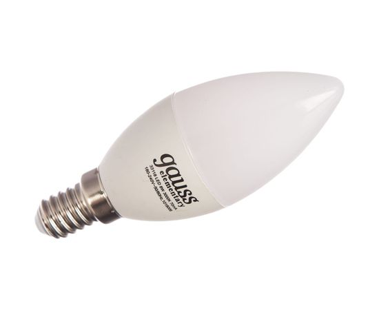 Лампа LED Candle 8W E14 3000K Gauss Elementary 33118 