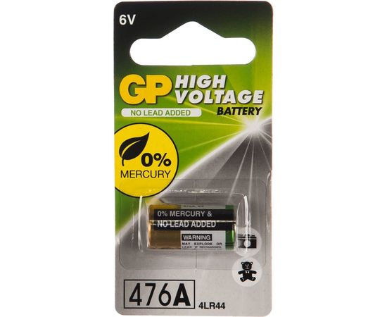 Высоковольтная батарейка GP 476AF 6В 1 шт 476AFRA-2C1 