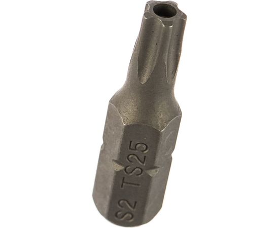 Вставка 5-гранная TORX с отверстием (TS25Hх25 мм; 1/4") JTC 1192525 