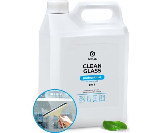 Средство для очистки стекол и зеркал Grass Clean glass Professional 5 125572 
