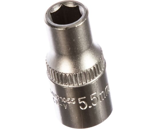Головка торцевая 6-гранная (1/4"DR; 5.5 мм) Jonnesway S04H21055 