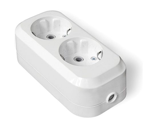 Колодка для удлинителя IONICH 2 гнезда с/з 1520 