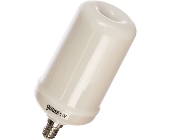 Лампа Gauss LED T65 Flame 5W E14 20-80lm 1500K 1/10/100 SQ157401105 