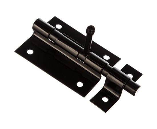 Задвижка GAH ALBERTS черный лак диаметр 10/100мм, 137281 