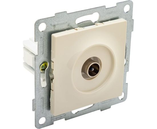 Антенная розетка GUSI ELECTRIC Ugra одинарной, СУ, бежевый С11А1-003 – изображение 2