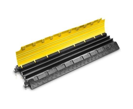 Напольный кабель канал Adam Hall Defender MINI 3-канальный кроссовер легкий 85200 – изображение 2