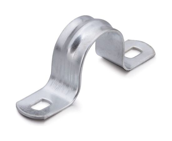 Металлическая двухлапковая скоба FORTISFLEX СМД 48-50 49609 – изображение 2