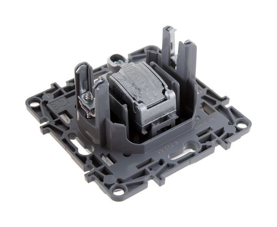 Механизм TV-розетки Legrand СП Etika оконечная 5дБ белая Leg 672265 1066948 – изображение 2