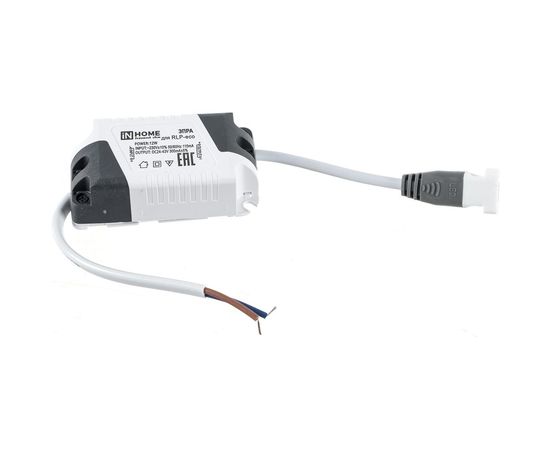 Светодиодная круглая панель IN HOME RLP-eco 12Вт 230В 4000К 840Лм 170/153мм белая IP40 4690612010007 – изображение 3