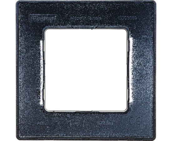 Рамка Legrand Etika 1 пост антрацит Leg 672581 – изображение 2