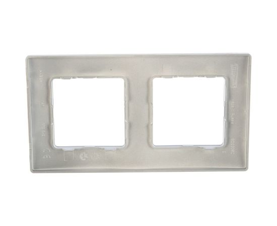 Рамка Legrand Etika 2 поста алюминий Leg 672552 – изображение 2