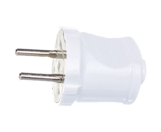 Вилка IN HOME прямая 10А белая 4142 4690612000572 – изображение 3