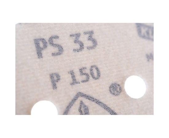 Круг шлифовальный на липучке для обработки красок, лаков и шпаклевок (150 мм; Р150; 6 отверстий) KLINGSPOR 149151 – изображение 3