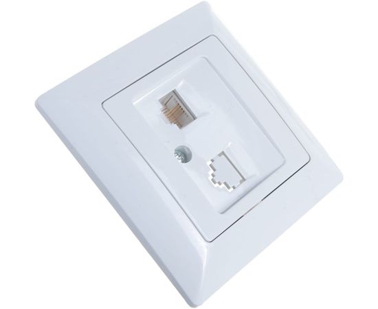 Розетка TV Intro 430101 одиночная, СУ, Solo, белый Б0043368 – изображение 3