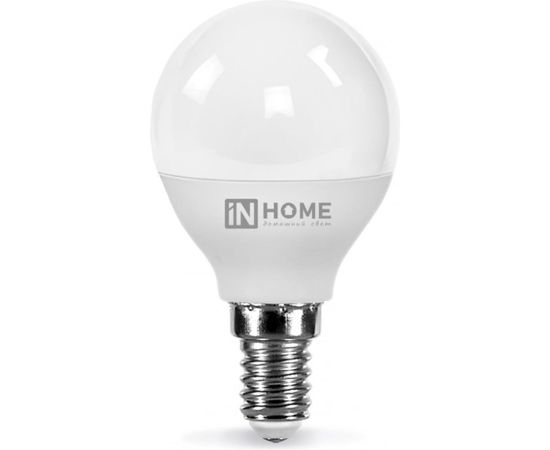Светодиодная лампа IN HOME LED-ШАР-VC 11Вт 230В Е14 3000К 820Лм 4690612020587 – изображение 3