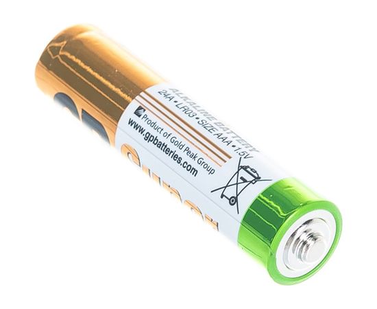 Алкалиновые батарейки GP ААA 40 шт Super Alkaline 24А 24A-2CRVS40 – изображение 3