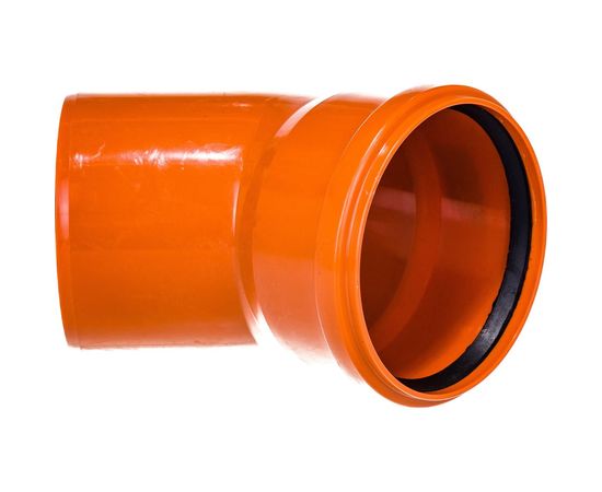 Отвод для наружной канализации Flextron 110мм 45 градусов SVK-KN3011045 – изображение 3