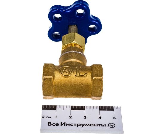 Вентиль Aquafit 1/2 Ду=15 в/в латунь ИС.080323:387 – изображение 2