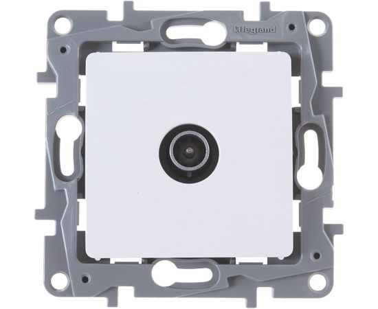 Механизм TV-розетки Legrand СП Etika оконечная 5дБ белая Leg 672265 1066948 – изображение 4