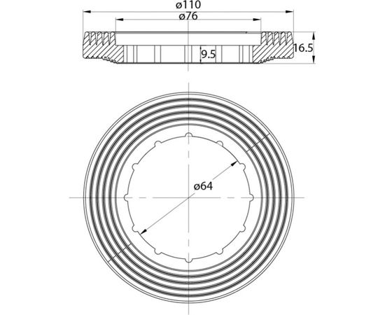 Впускной клапан IDDIS нижний подвод F012400-0007 – изображение 2